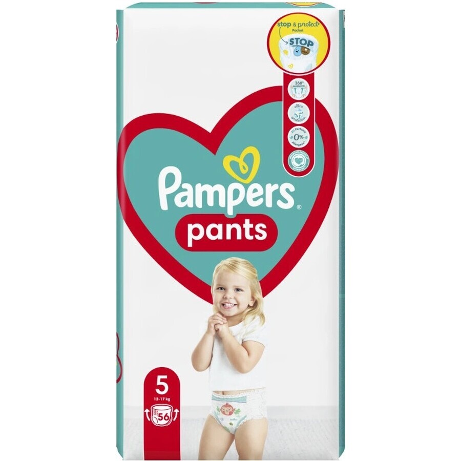 Pampers-Hosen GP S5 56 Stück (12-17kg) 1×56 Stück