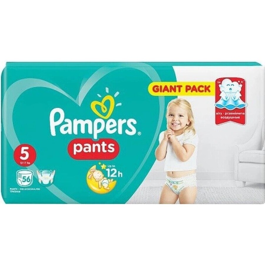 Pampers-Hosen GP S5 56 Stück (12-17kg) 1×56 Stück