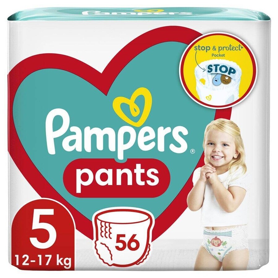 Pampers-Hosen GP S5 56 Stück (12-17kg) 1×56 Stück