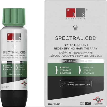 DS Laboratories ser anti-pierdere a părului cu Nanoxidil SPECTRAL CBD 60 ml 1×60 ml, ser anti-pierdere a părului