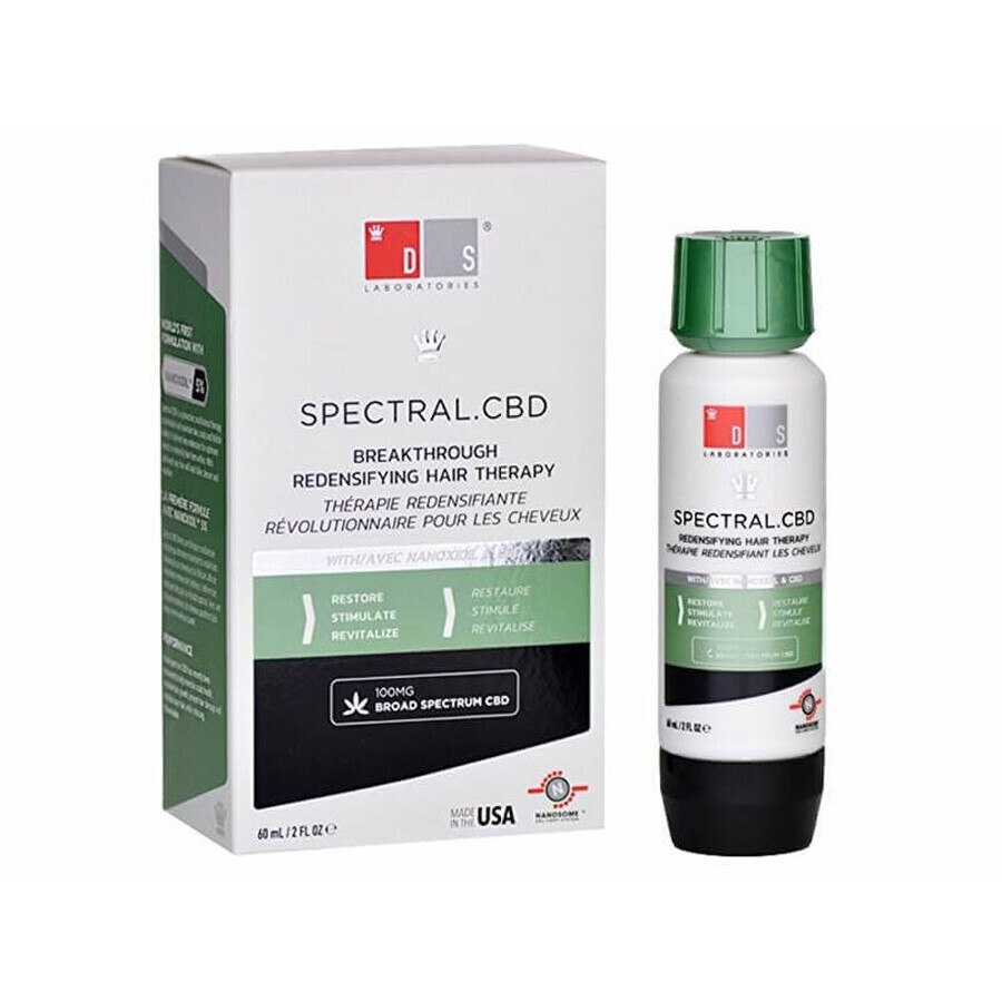 DS Laboratories ser anti-pierdere a părului cu Nanoxidil SPECTRAL CBD 60 ml 1×60 ml, ser anti-pierdere a părului