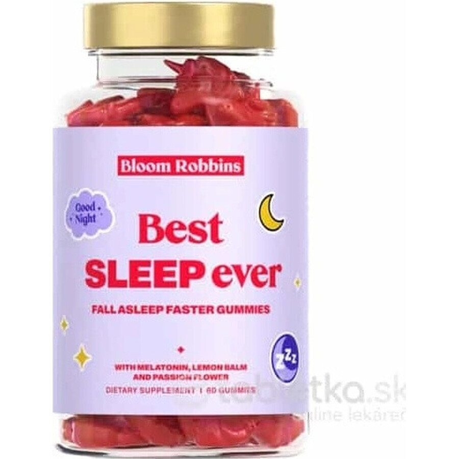 Le meilleur sommeil de tous les temps - s'endormir plus vite gummies 1×60 pcs, complément alimentaire