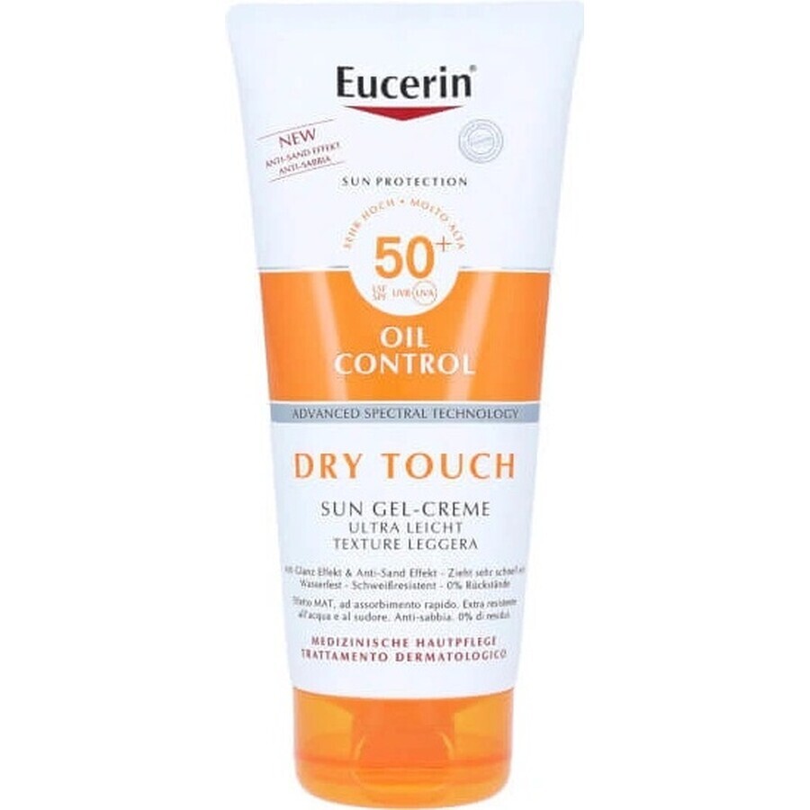 Eucerin SUN OIL CONTROL DRY TOUCH SPF 50+ 1×200 ml 1×200 ml Sonnenschutz-Gel-Creme