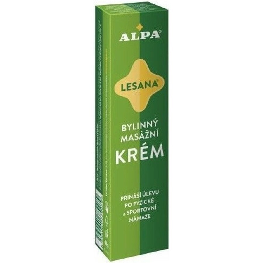 ALPA CREAM LESANA 1×40 g, massage aux herbes