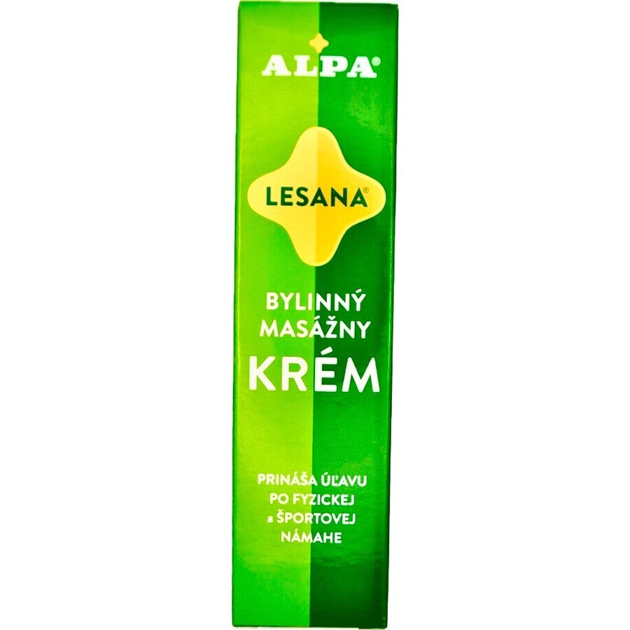 ALPA CREAM LESANA 1×40 g, massage aux herbes