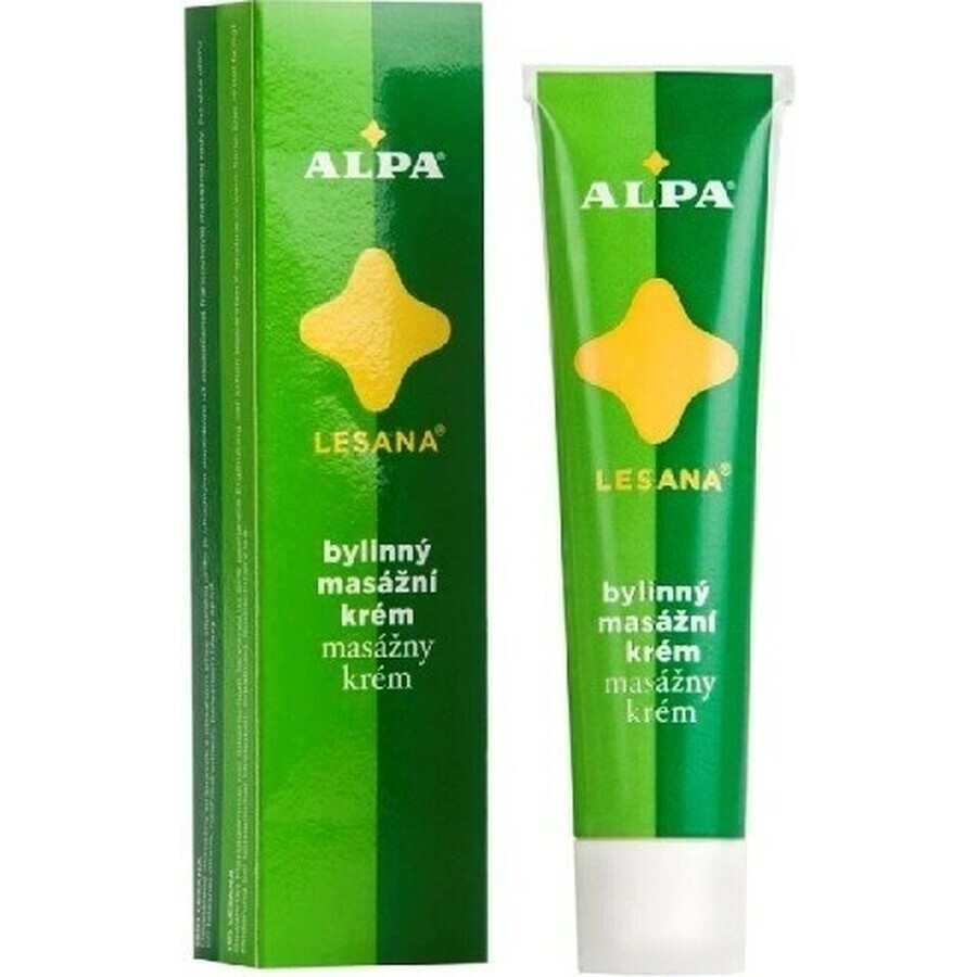 ALPA CREAM LESANA 1×40 g, massage aux herbes