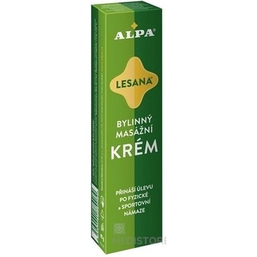 ALPA CREAM LESANA 1×40 g, massage aux herbes