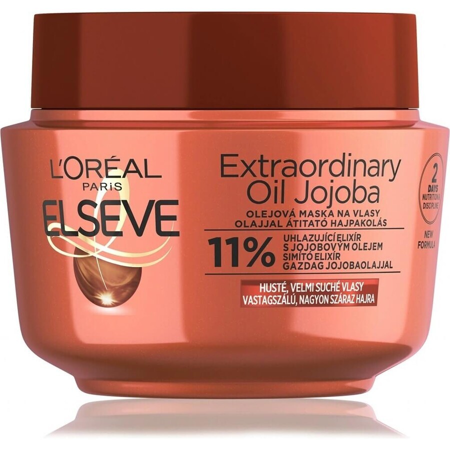 L'Oréal Paris Elseve Mască extraordinară cu ulei, 300 ml 1×300 ml mască