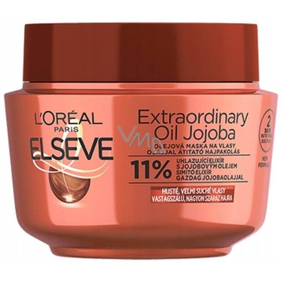 L'Oréal Paris Elseve Mască extraordinară cu ulei, 300 ml 1×300 ml mască