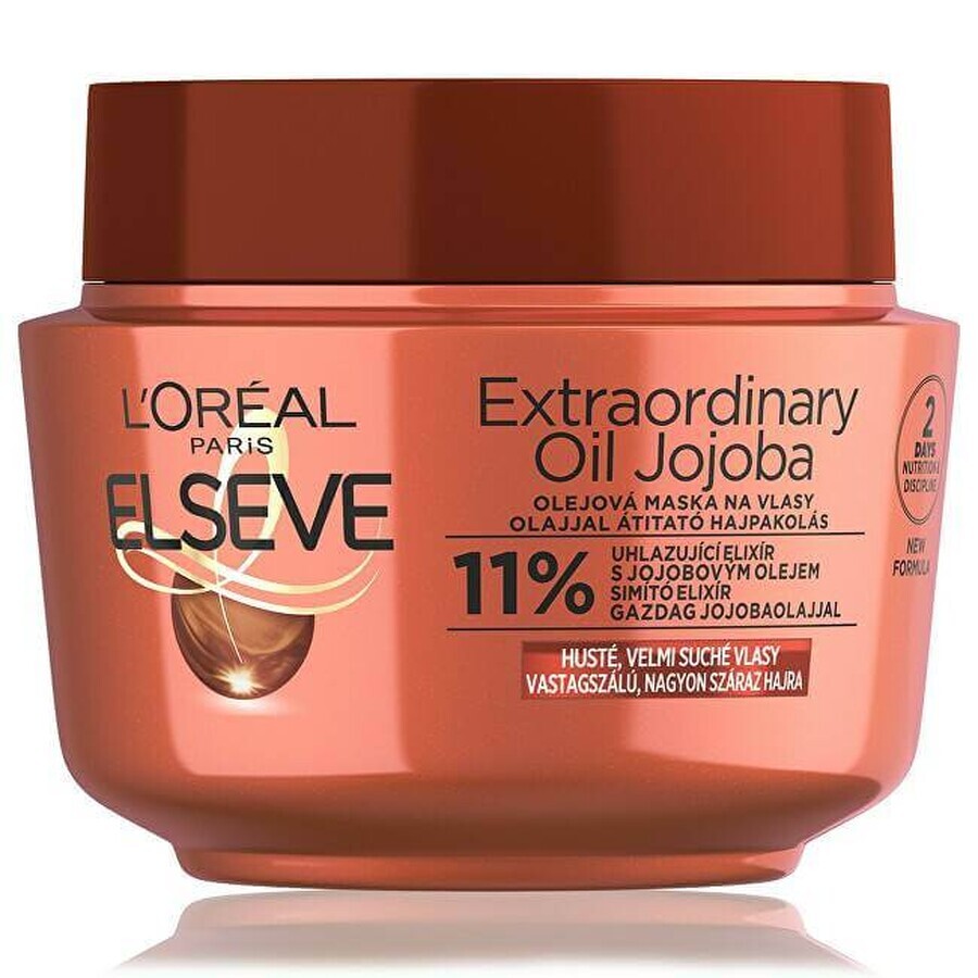 L'Oréal Paris Elseve Mască extraordinară cu ulei, 300 ml 1×300 ml mască