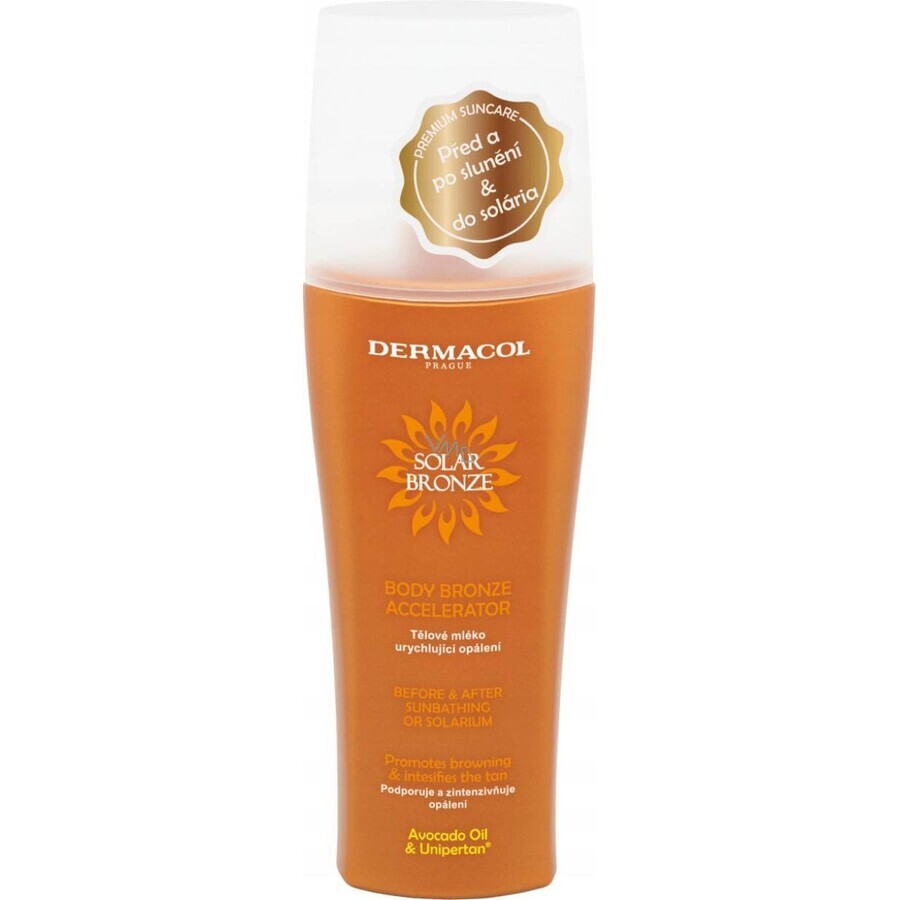 Dermacol SOLAR BRONZE loțiune de corp pentru accelerarea bronzului 1×200 ml, loțiune de corp