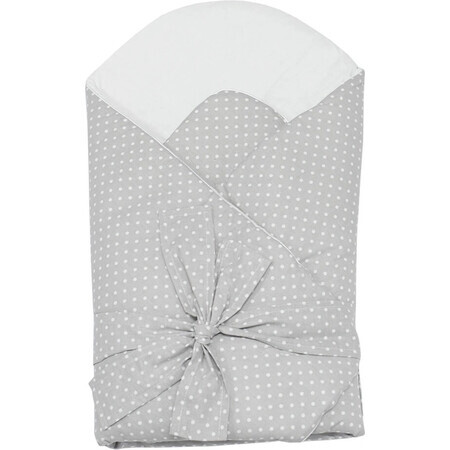 EKO wrap avec insert de noix de coco points gris 1×1 pc, coton