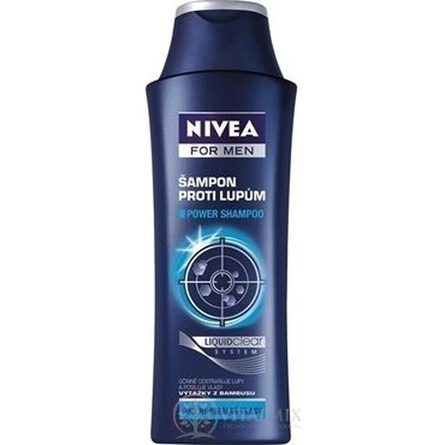 Nivea Men Power Anti-dandruff shampoo 1×250 ml, shampoo