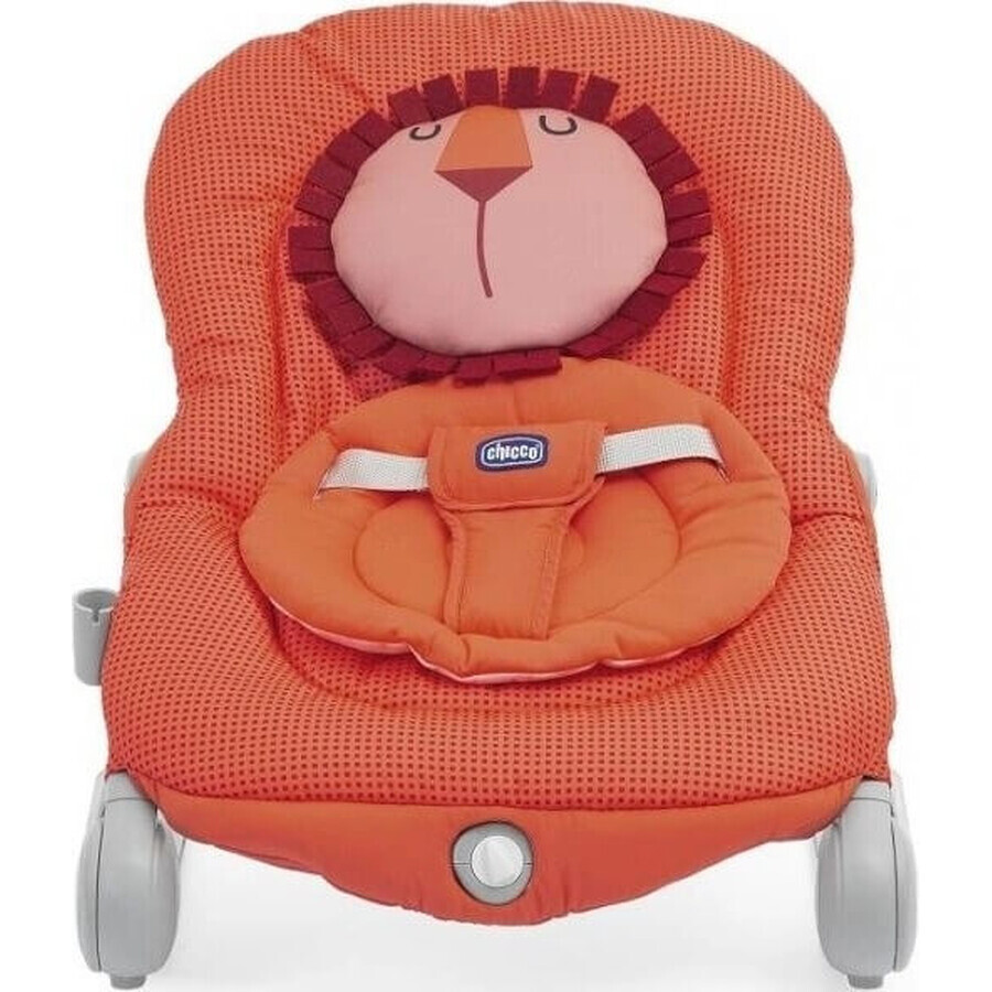 CHICCO Melody Ballon - Lion 0 m+, jusqu'à 18 kg 1×1 pc, avec fonction vibration