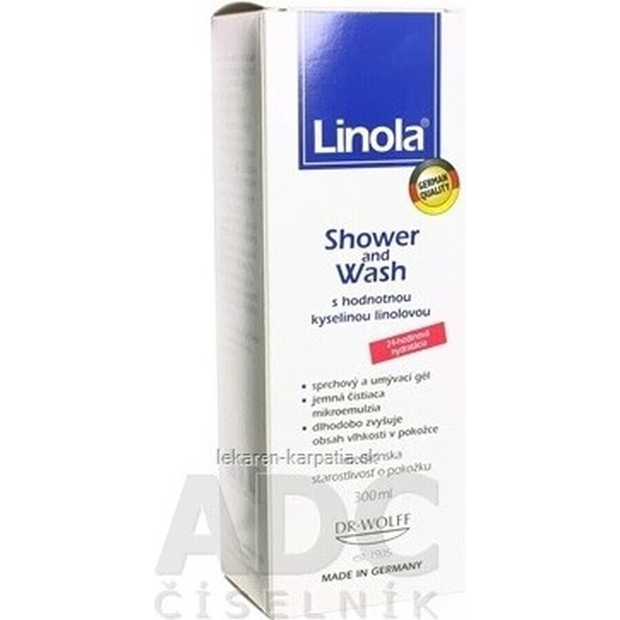 Linola Shower und Wasch 1×300 ml, gel emulsion