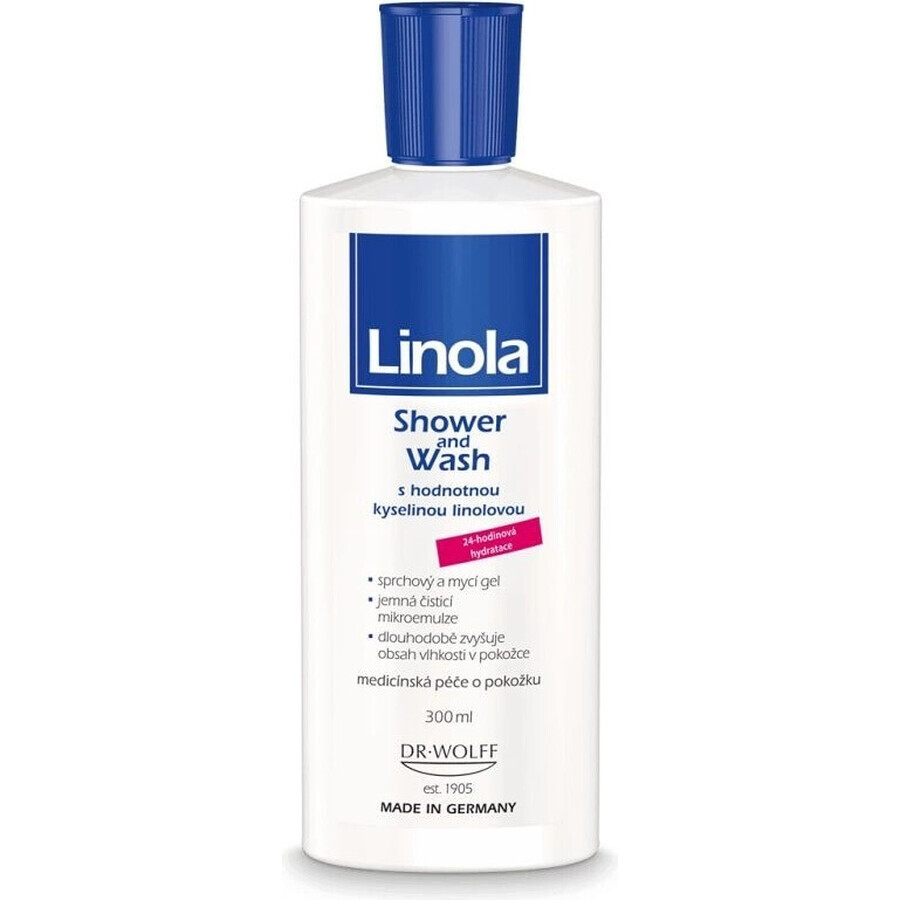 Linola Shower und Wasch 1×300 ml, gel emulsion