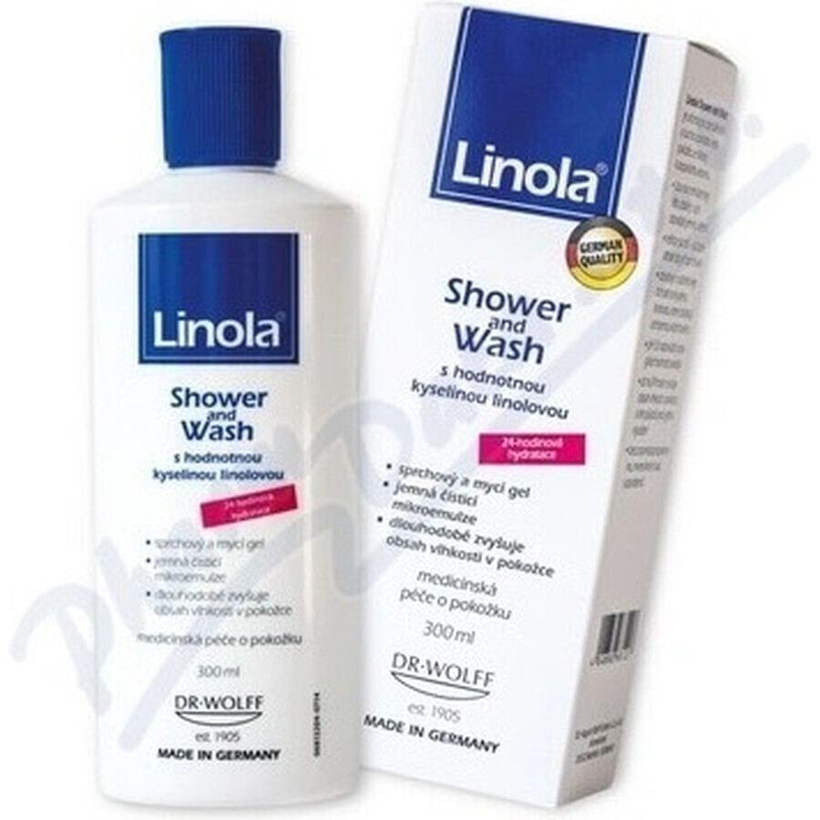 Linola Shower und Wasch 1×300 ml, gel emulsion