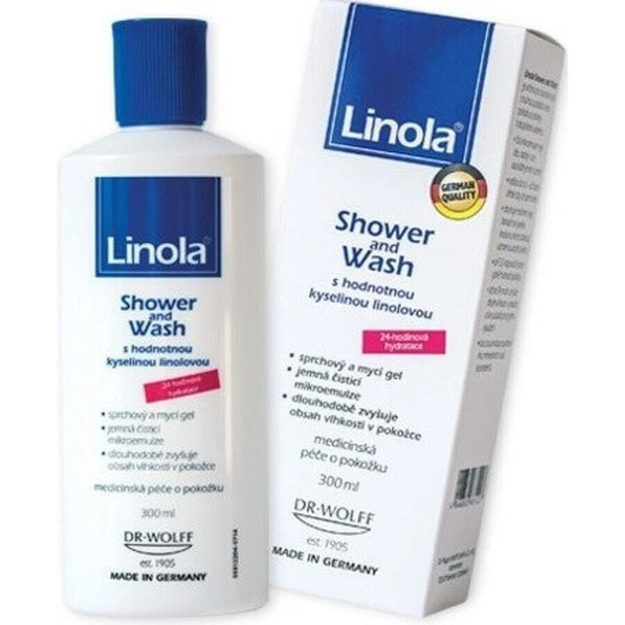 Linola Shower und Wasch 1×300 ml, gel emulsion