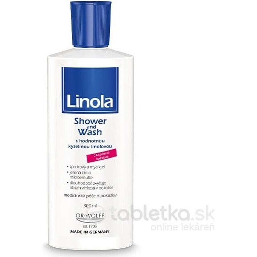 Linola Shower und Wasch 1×300 ml, gel emulsion