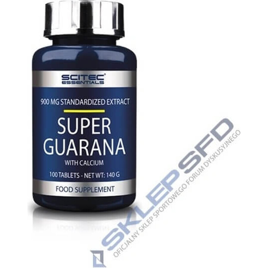 Scitec Nutrition Super Guarana 1×100 tbl, food supplement