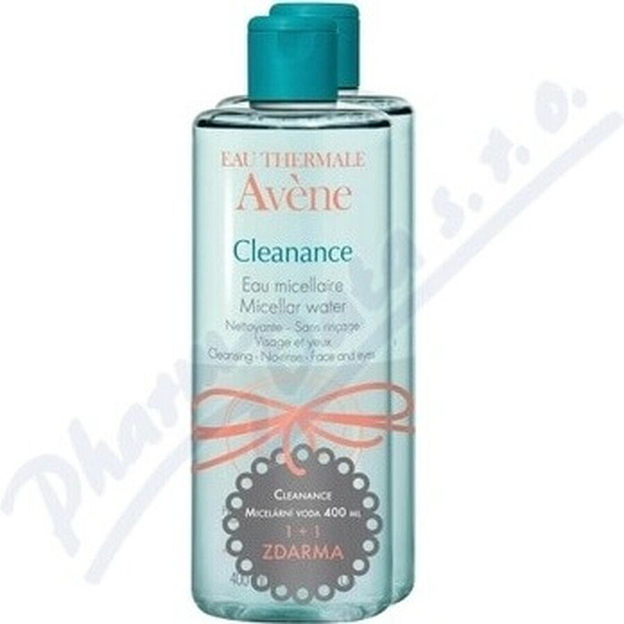 Avène Cleanance Eau micellaire 400 ml 1×400 ml, eau micellaire