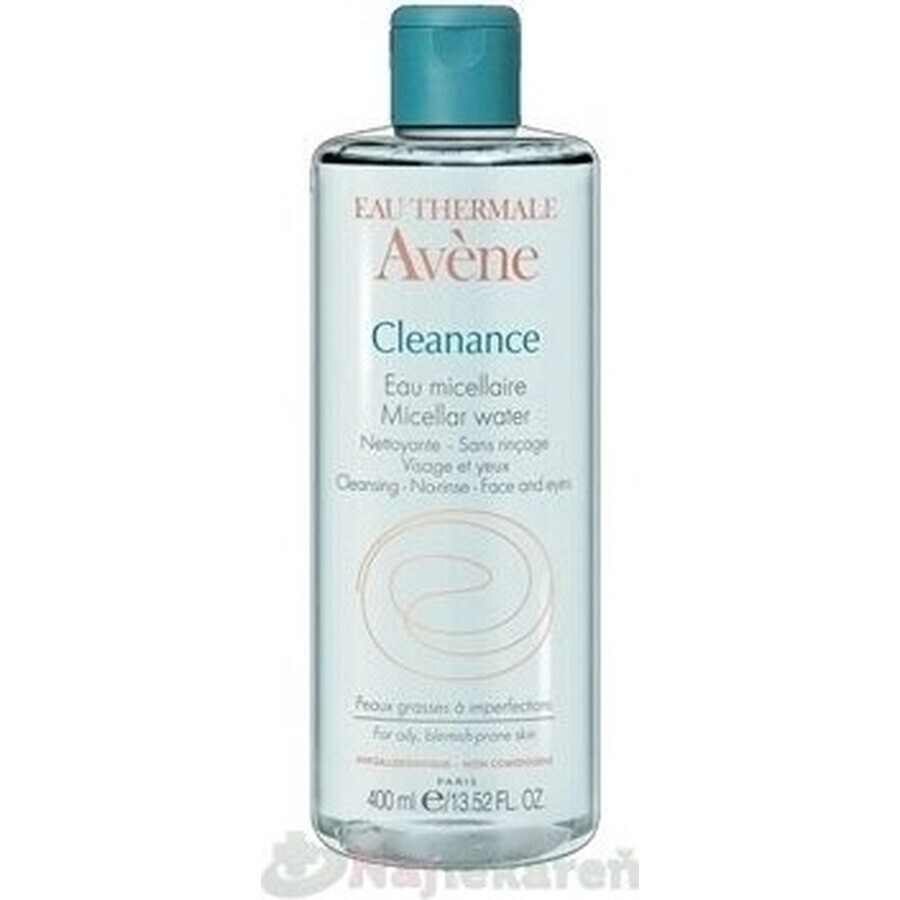 Avène Cleanance Eau micellaire 400 ml 1×400 ml, eau micellaire