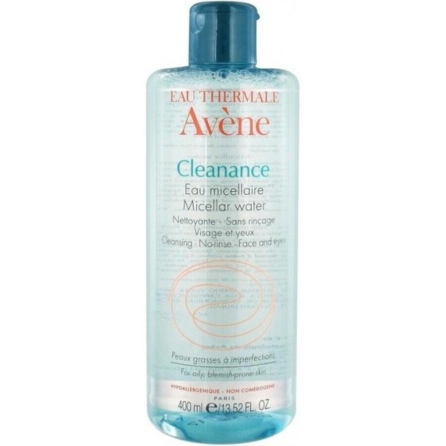 Avène Cleanance Eau micellaire 400 ml 1×400 ml, eau micellaire