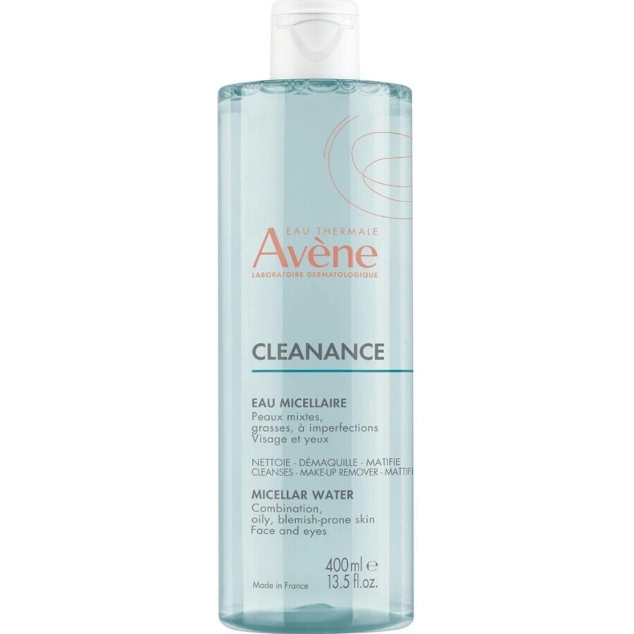 Avène Cleanance Eau micellaire 400 ml 1×400 ml, eau micellaire