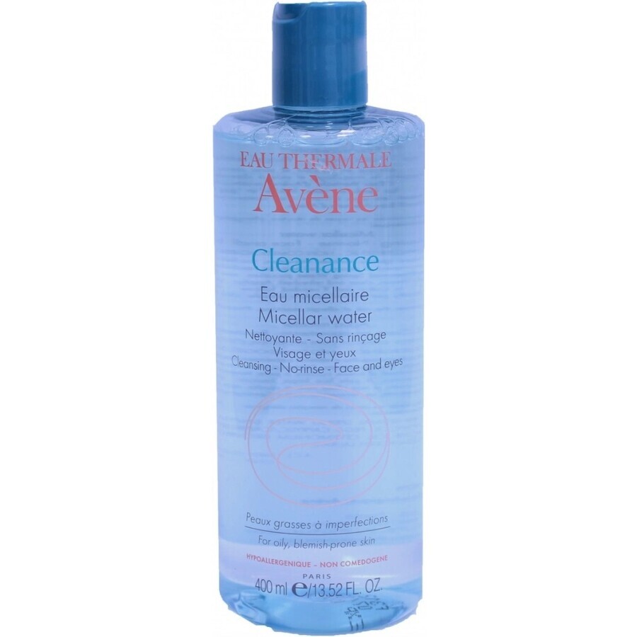 Avène Cleanance Eau micellaire 400 ml 1×400 ml, eau micellaire