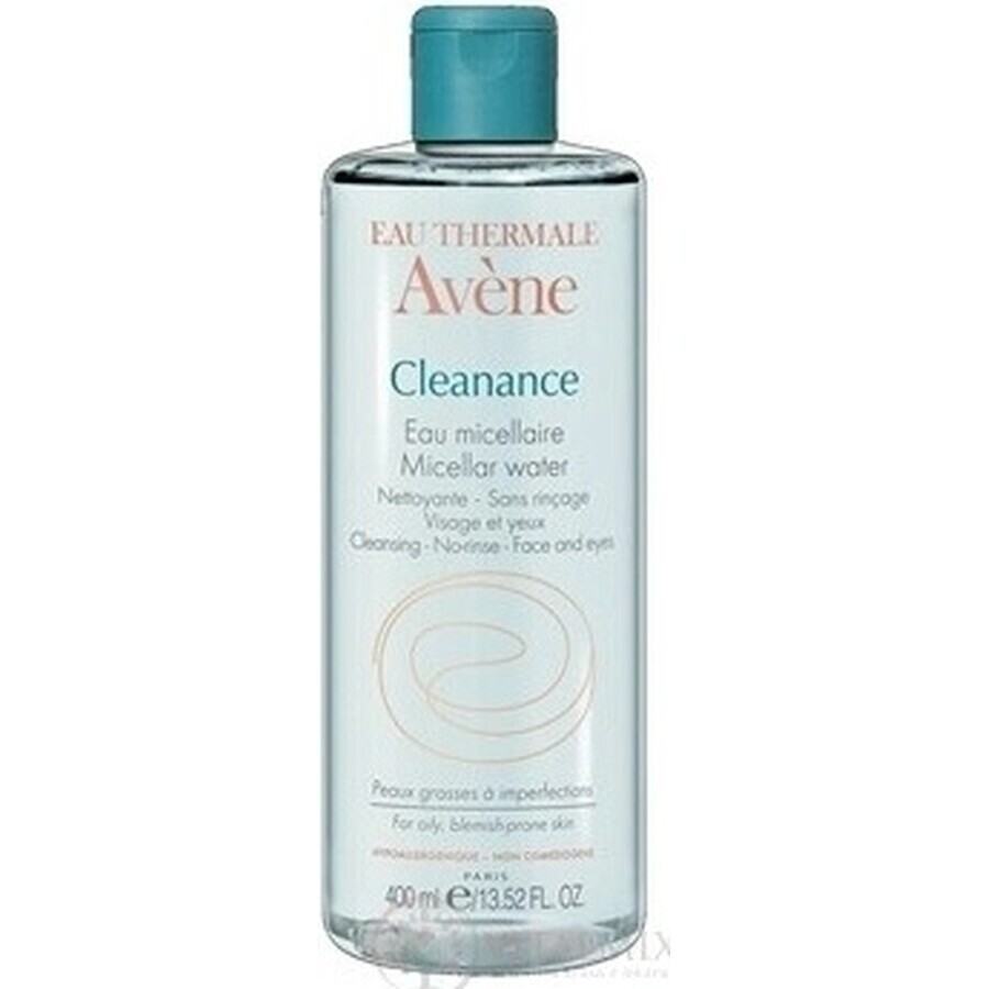 Avène Cleanance Eau micellaire 400 ml 1×400 ml, eau micellaire