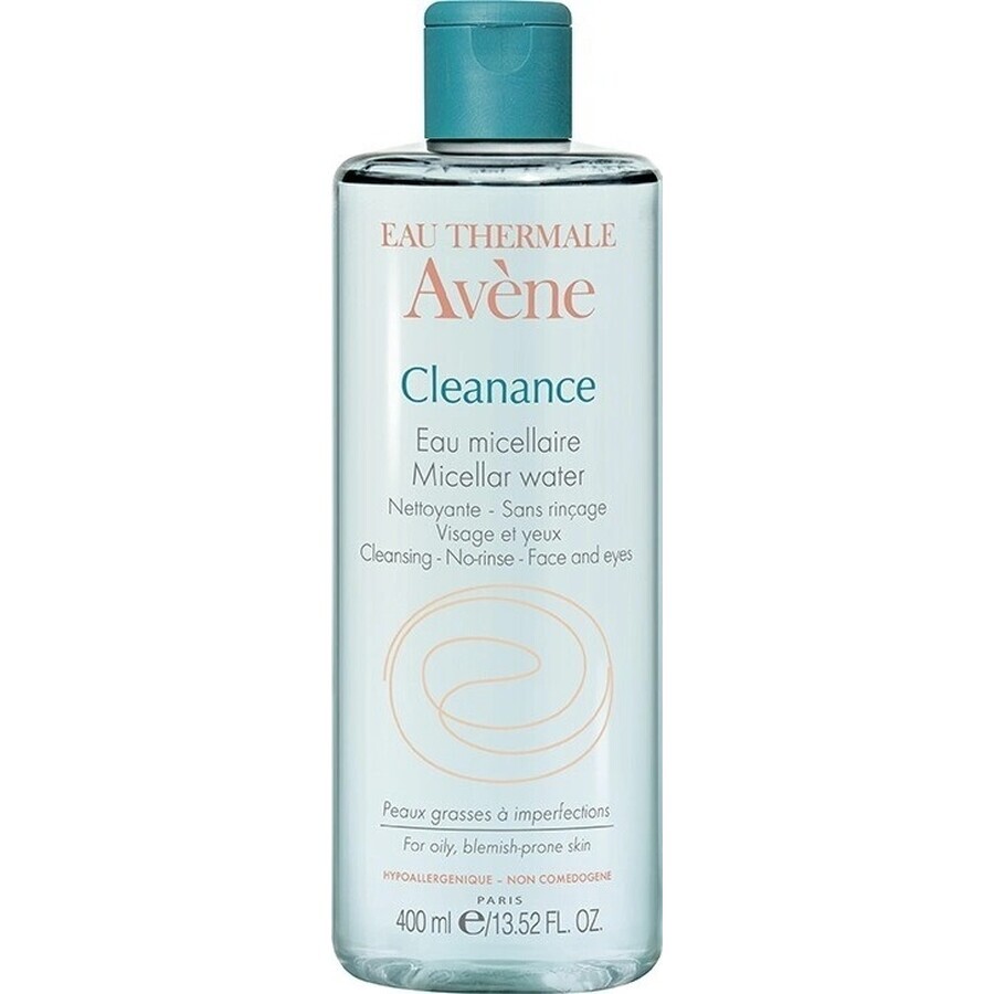 Avène Cleanance Eau micellaire 400 ml 1×400 ml, eau micellaire