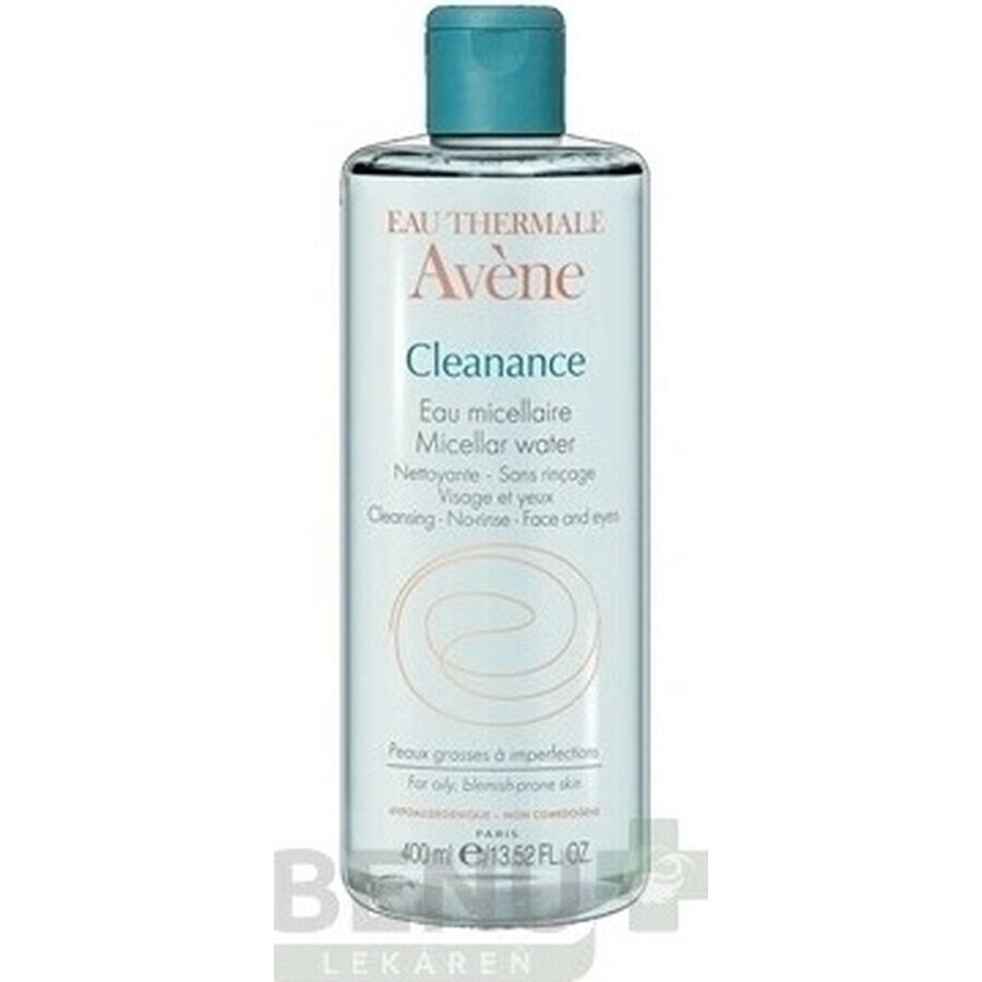 Avène Cleanance Eau micellaire 400 ml 1×400 ml, eau micellaire