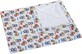 Couverture pour enfants B&#193;RA 5284/424 75x100 blanc/animaux super-h&#233;ros 1&#215;1 pc, couverture pour enfants