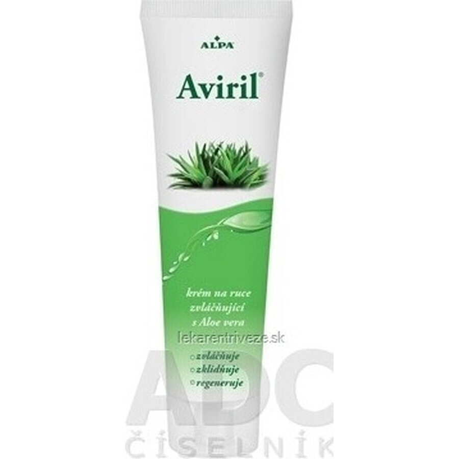 AVIRIL CRÈME POUR LES MAINS À L'ALOE VERA 1x100 ml, crème pour les mains