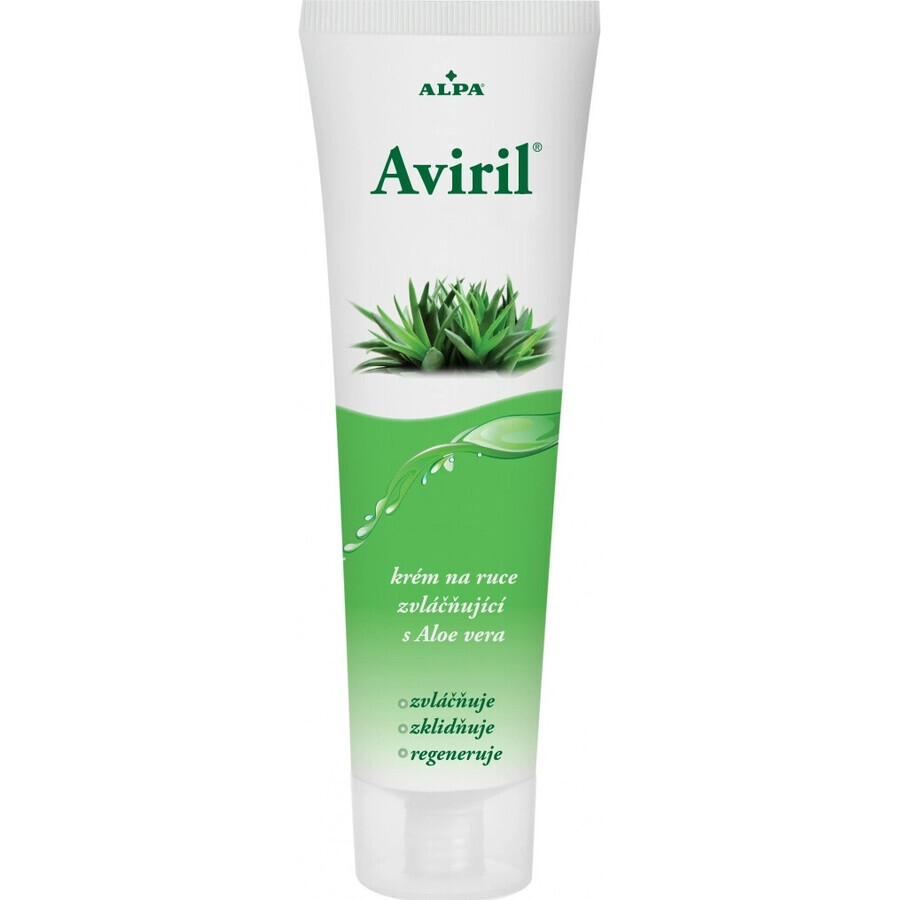 AVIRIL CRÈME POUR LES MAINS À L'ALOE VERA 1x100 ml, crème pour les mains