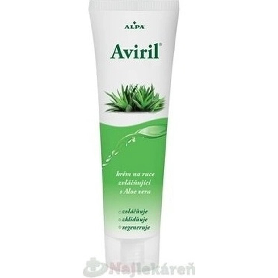 AVIRIL CRÈME POUR LES MAINS À L'ALOE VERA 1x100 ml, crème pour les mains