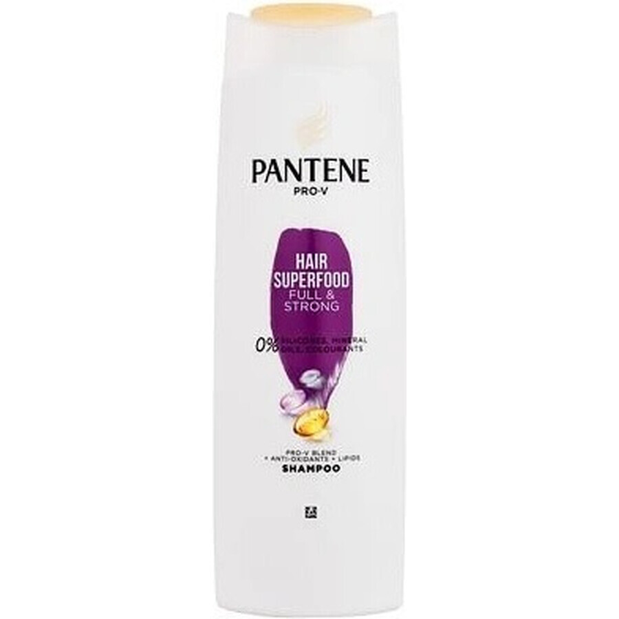 Pantene S Superfood 1×400 ml, shampooing pour cheveux