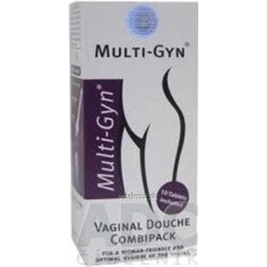 MULTI-GYNAL DOUCHE VAGINALE COMBIPACK 1×1 set, pour la toilette vaginale