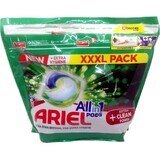 Ariel All-in-1 PODS Extra curat, Capsule gel de spălare, 60 Capsule gel de spălare 1×60 buc, Capsule gel de spălare