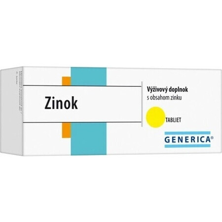 GENERICA Zinc 25 mg 1×90 tbl