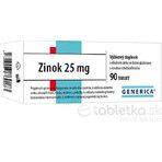 GENERICA Zinc 25 mg 1×90 tbl