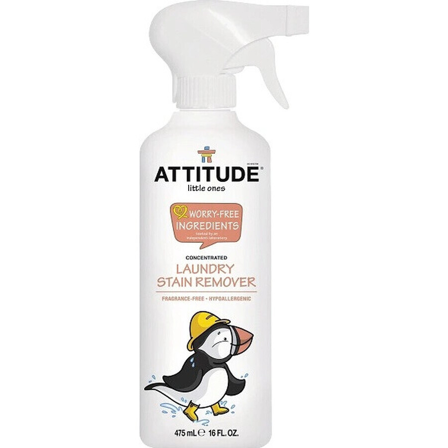 ATTITUDE Baby Detergent pentru rufe cu spray 1×800 ml, îndepărtor de pete