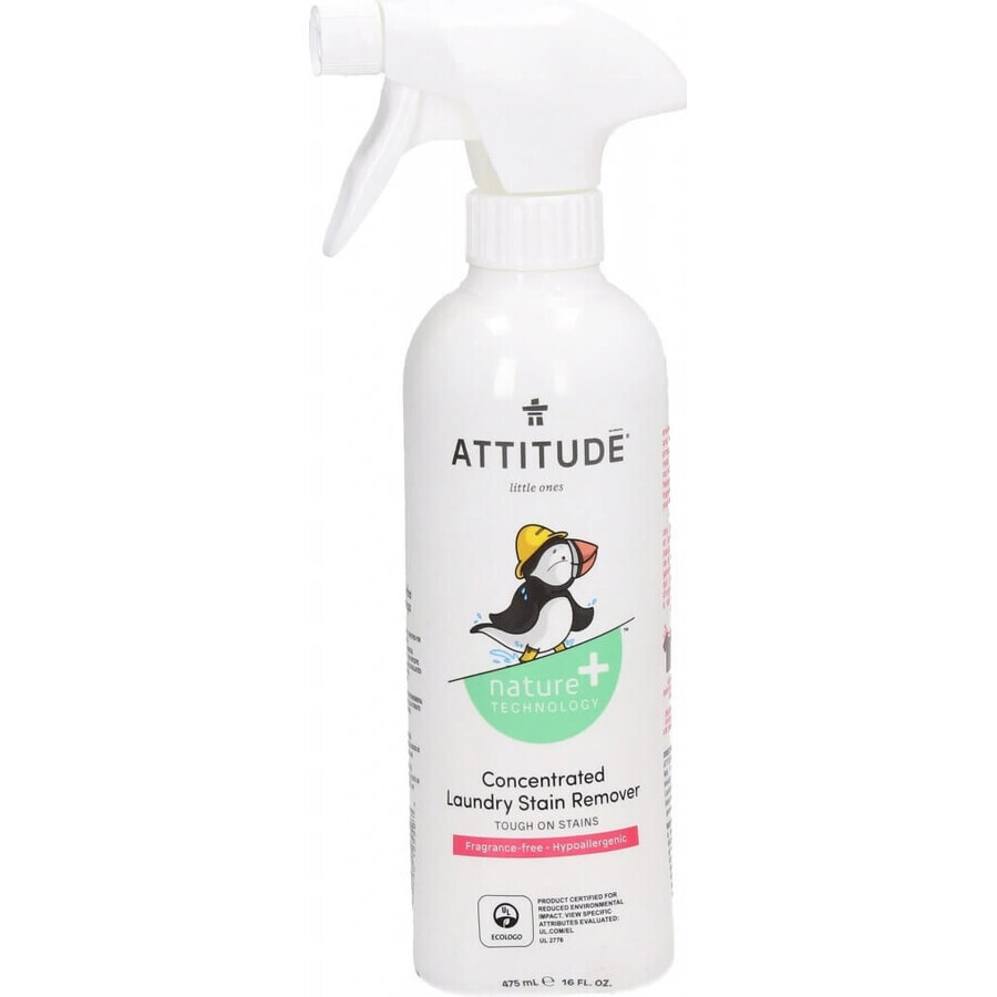 ATTITUDE Baby Detergent pentru rufe cu spray 1×800 ml, îndepărtor de pete