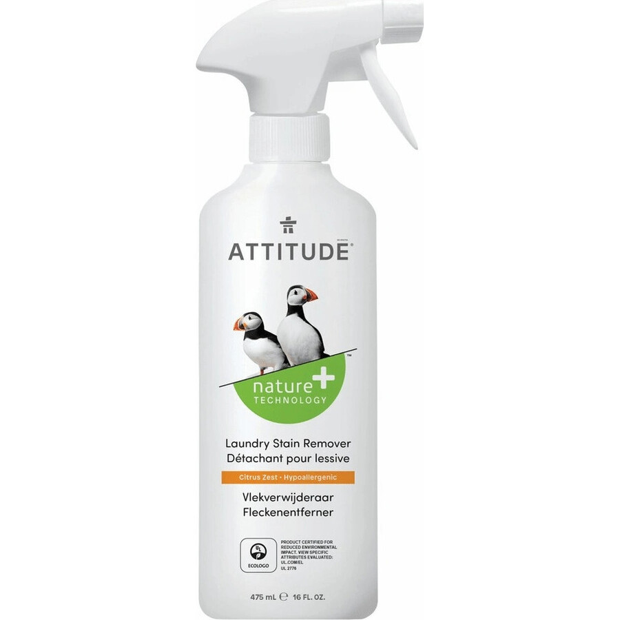 ATTITUDE Baby Detergent pentru rufe cu spray 1×800 ml, îndepărtor de pete