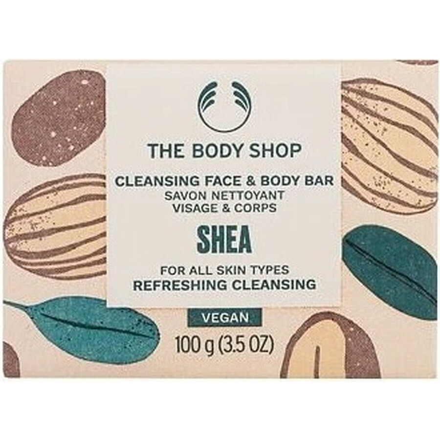 The Body Shop Shea săpun de corp și facial 1×100 g, săpun facial