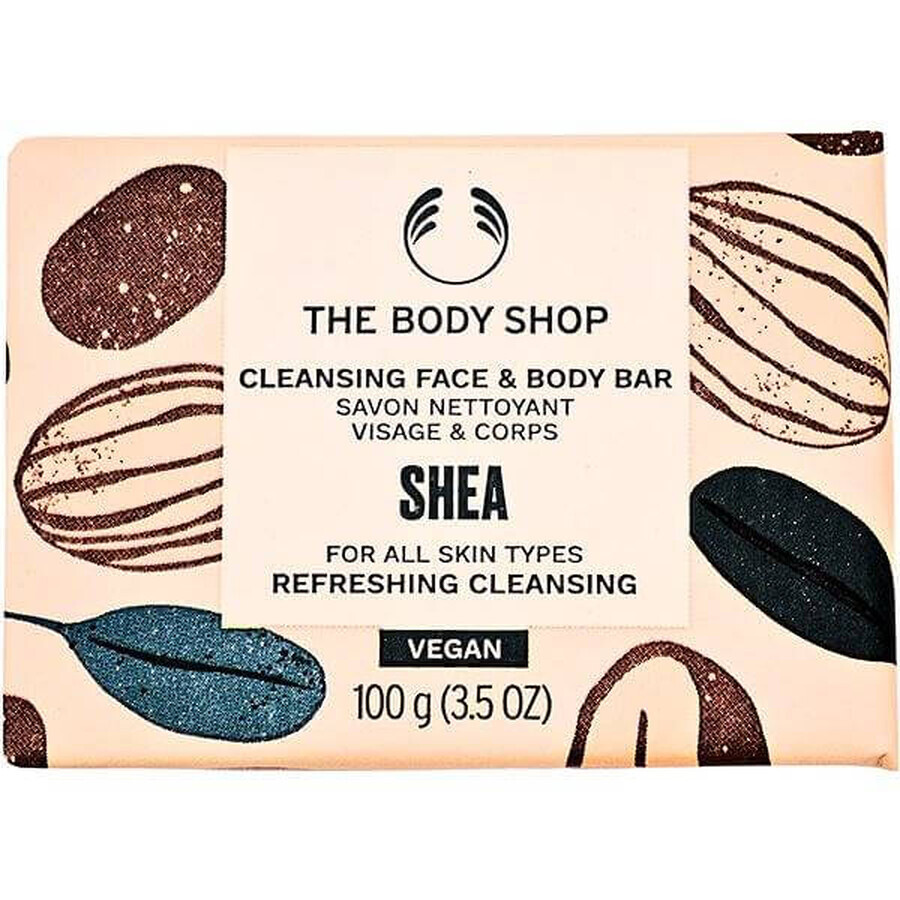 The Body Shop Shea săpun de corp și facial 1×100 g, săpun facial