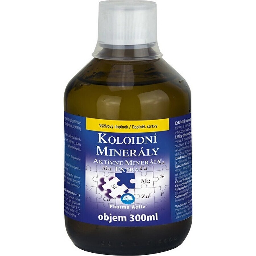 AURUM Actieve mineralen extra 1×300 ml, colloïdale mineralen