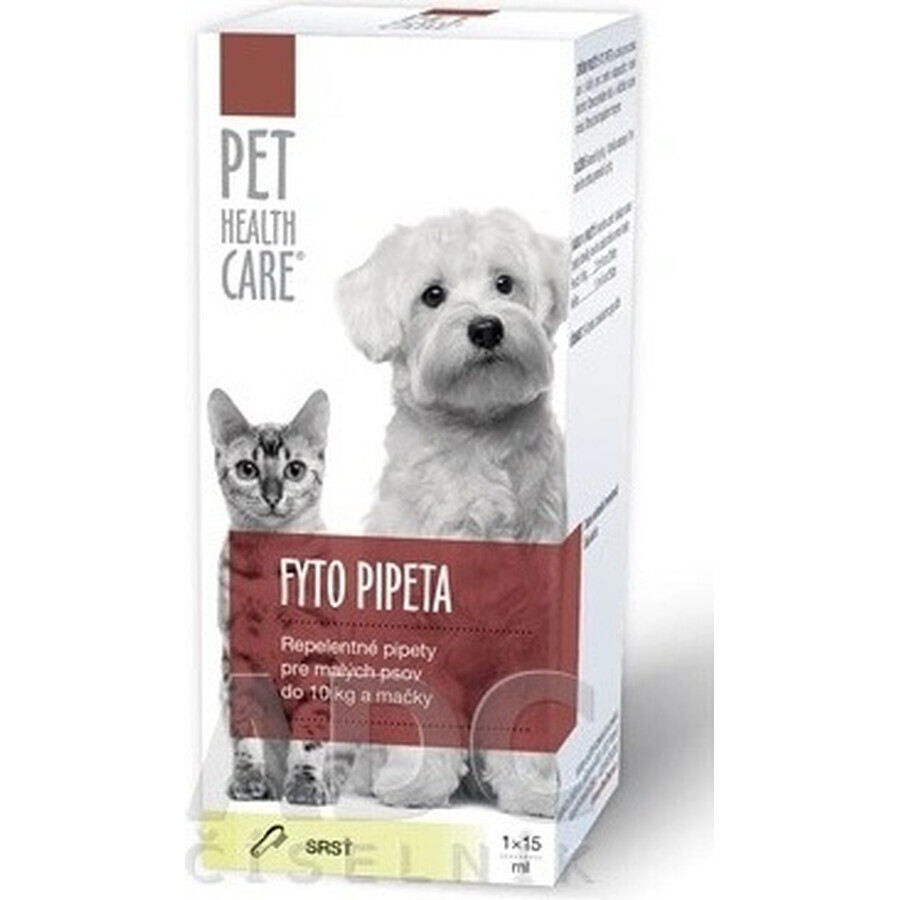 PET HEALTH CARE FYTO PIPETA 1×15 ml, repelente