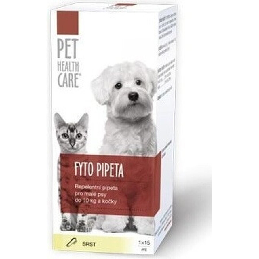 PET HEALTH CARE FYTO PIPETA 1×15 ml, repelente