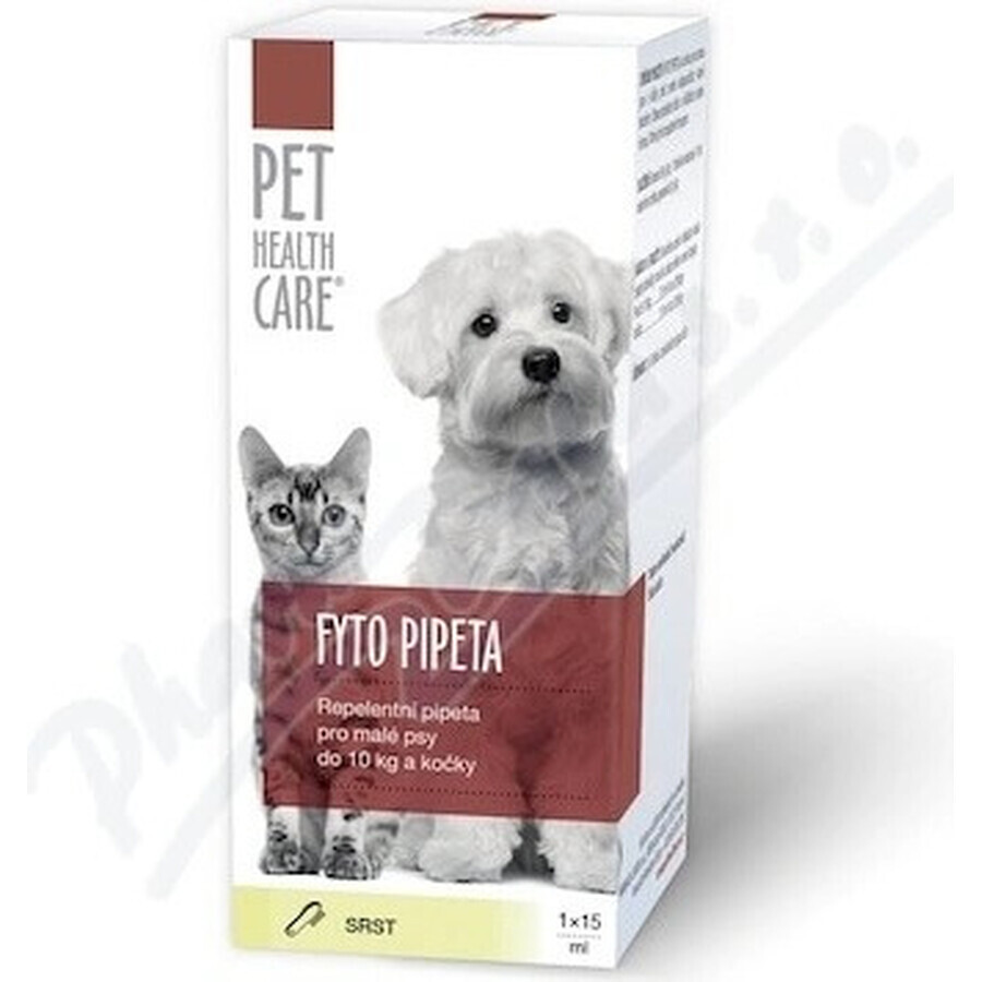 PET HEALTH CARE FYTO PIPETA 1×15 ml, repelente